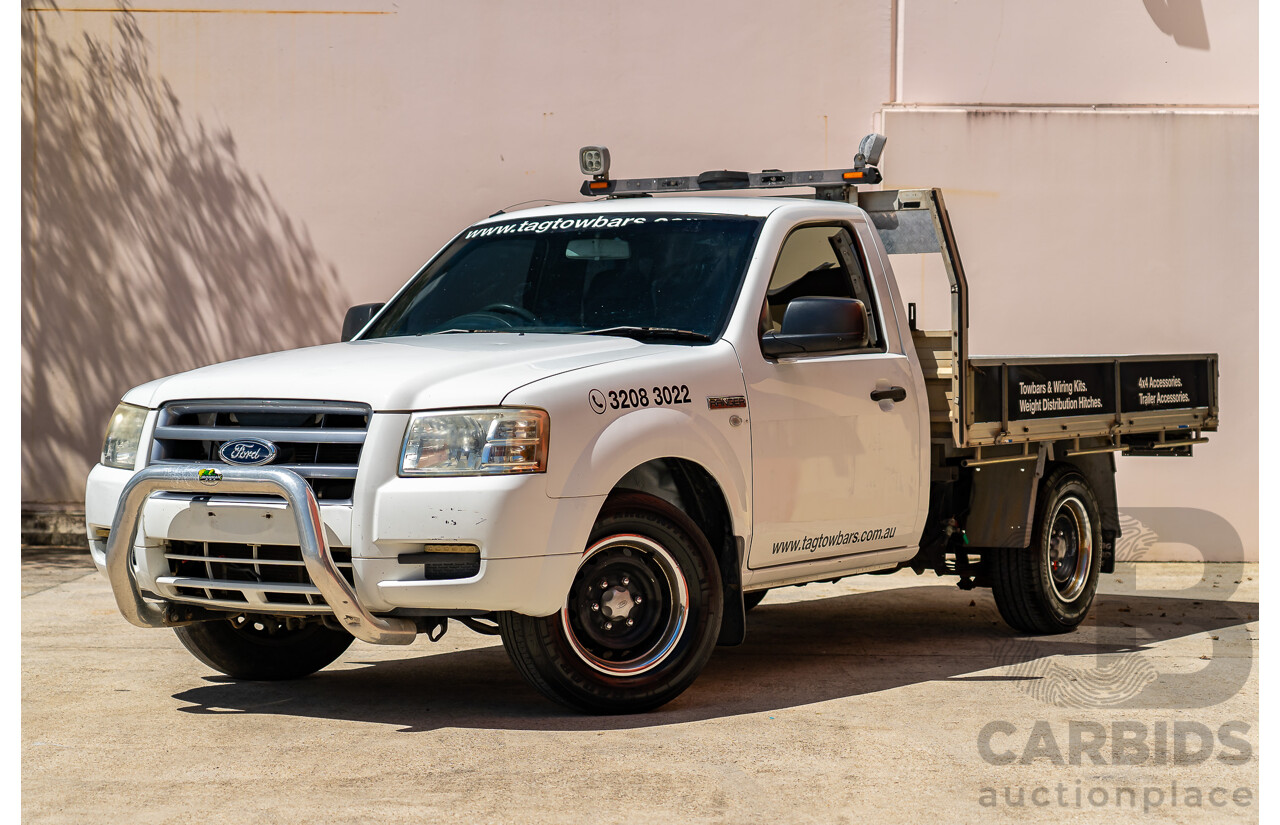 9/2007 Ford Ranger XL (4x2) PJ C/Chas White Turbo Diesel 2.5L