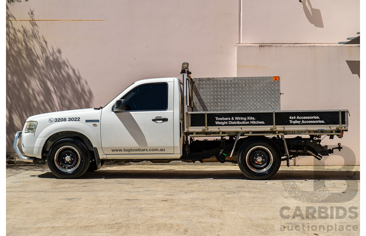 9/2007 Ford Ranger XL (4x2) PJ C/Chas White Turbo Diesel 2.5L