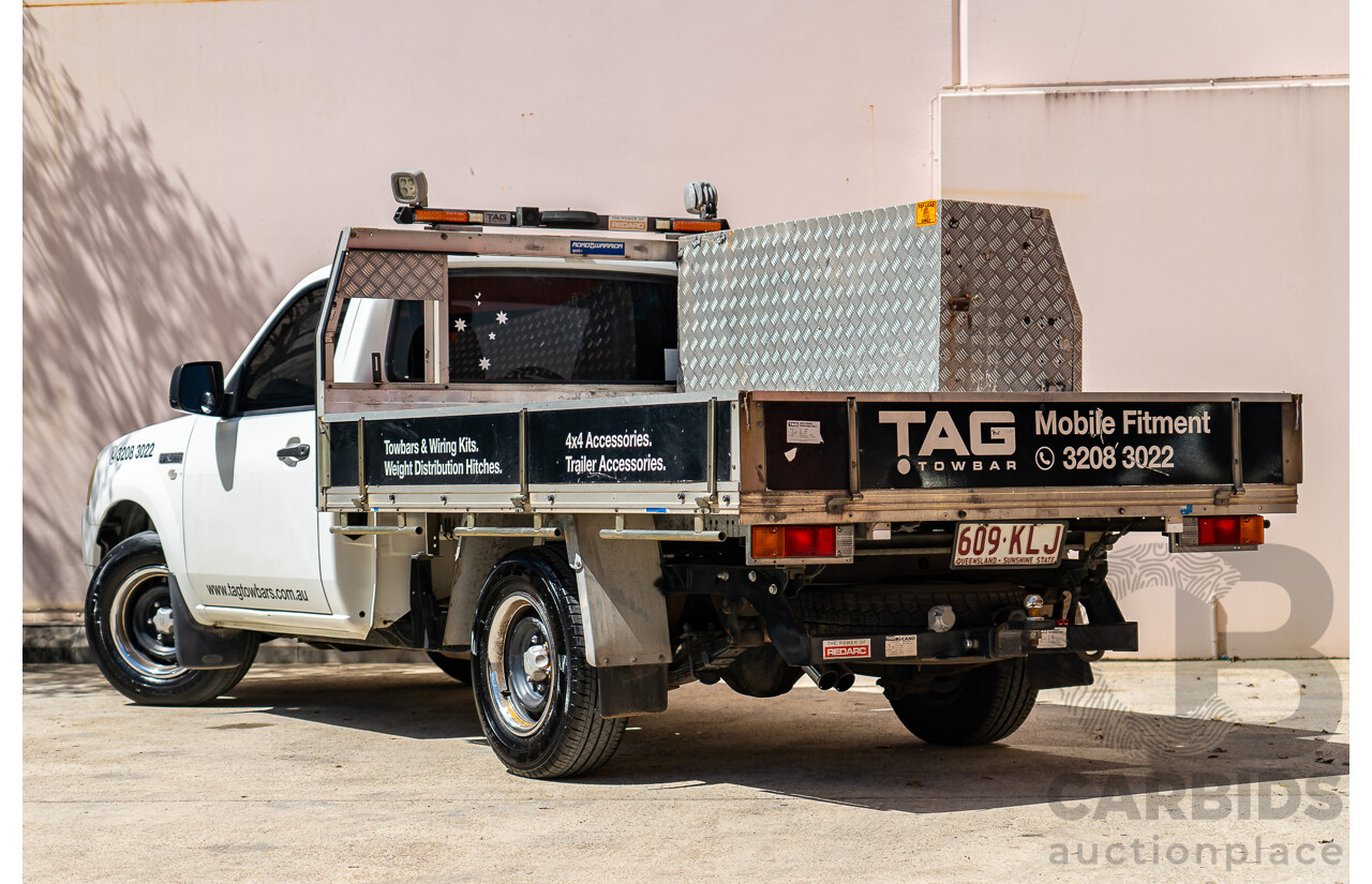 9/2007 Ford Ranger XL (4x2) PJ C/Chas White Turbo Diesel 2.5L