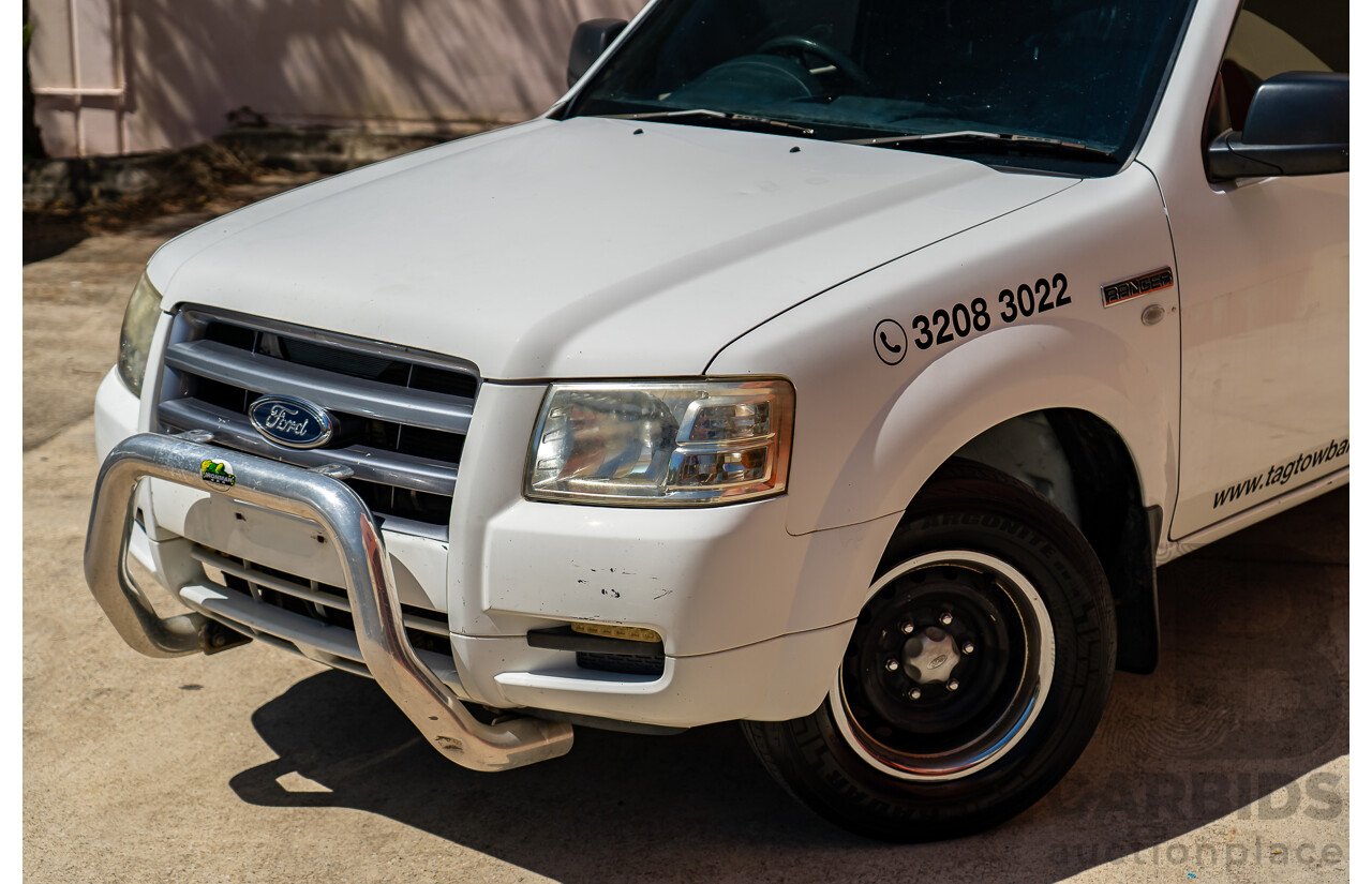 9/2007 Ford Ranger XL (4x2) PJ C/Chas White Turbo Diesel 2.5L