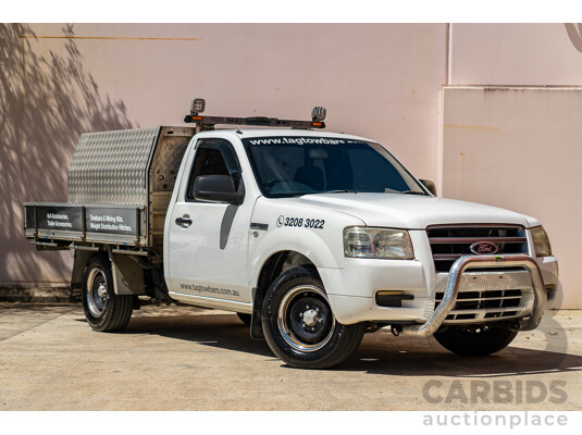 9/2007 Ford Ranger XL (4x2) PJ C/Chas White Turbo Diesel 2.5L