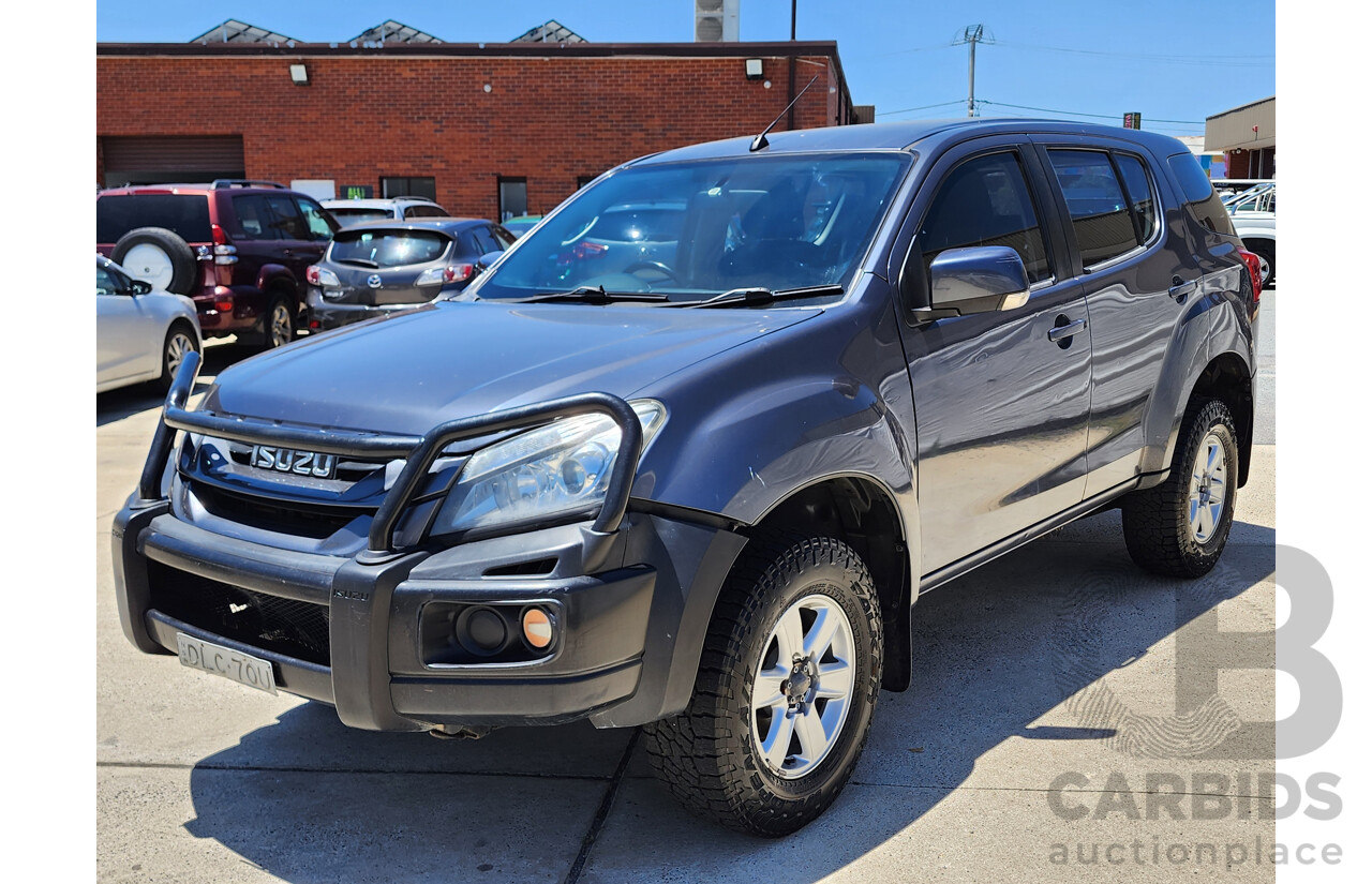 10/2016 Isuzu Mu-X LS-M (4x4) UC 4d Wagon Grey 3.0L