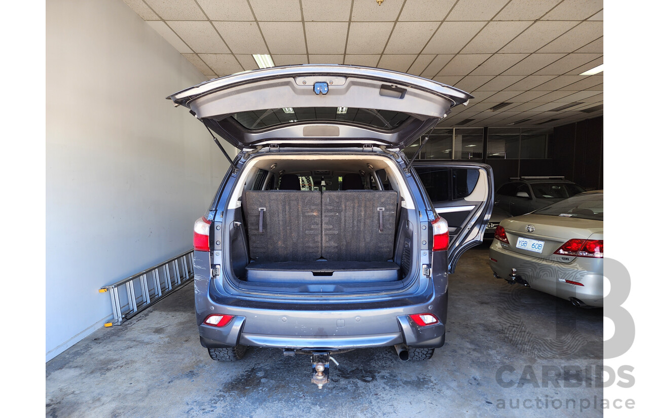 10/2016 Isuzu Mu-X LS-M (4x4) UC 4d Wagon Grey 3.0L