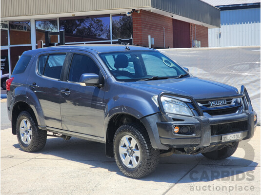 10/2016 Isuzu Mu-X LS-M (4x4) UC 4d Wagon Grey 3.0L