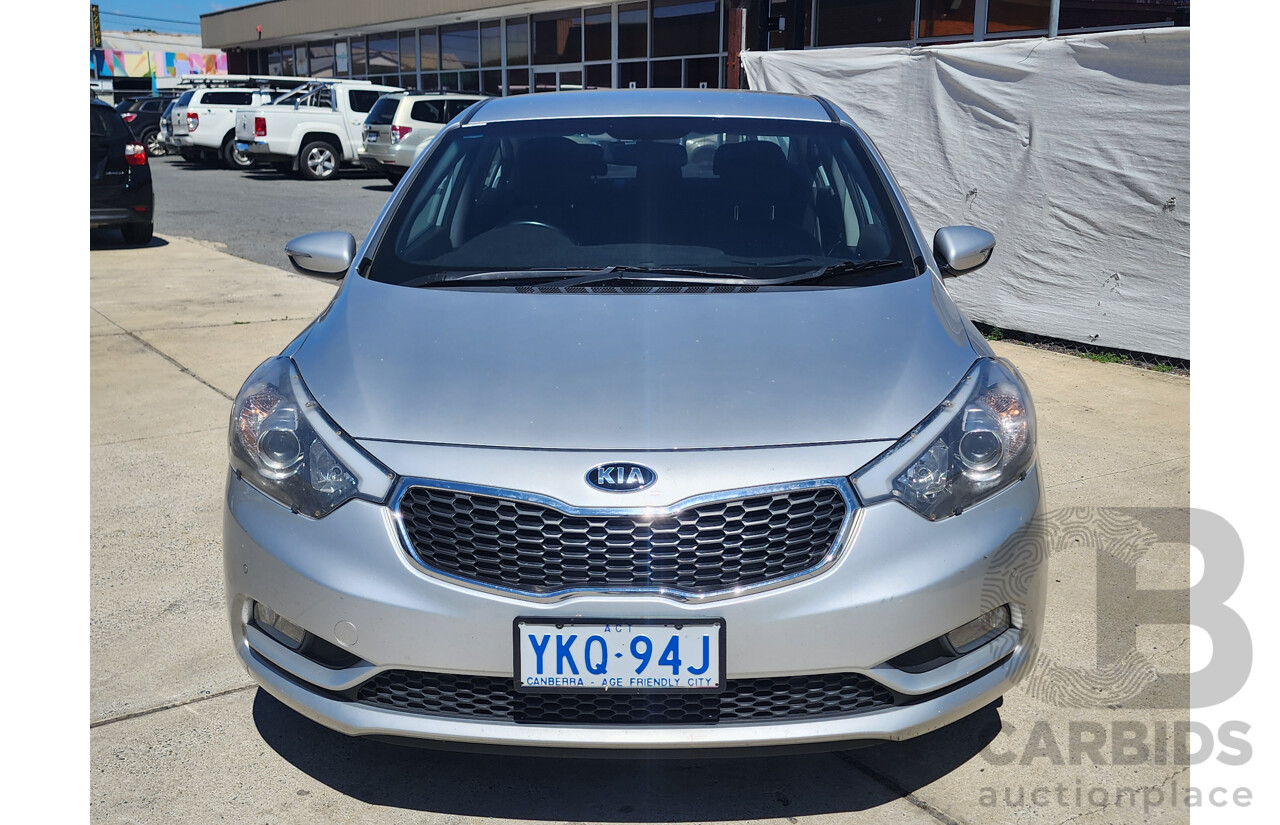 9/2015 Kia Cerato S Premium YD MY15 4d Sedan Silver 1.8L