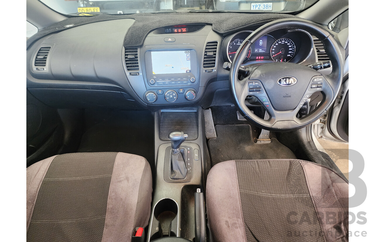 9/2015 Kia Cerato S Premium YD MY15 4d Sedan Silver 1.8L