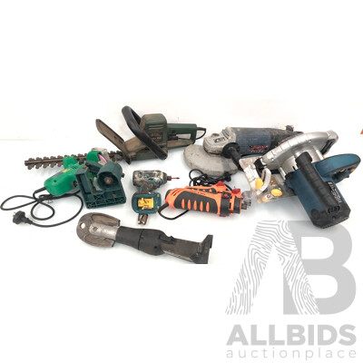 Electric and Cordless Power Tools - Lot of Seven