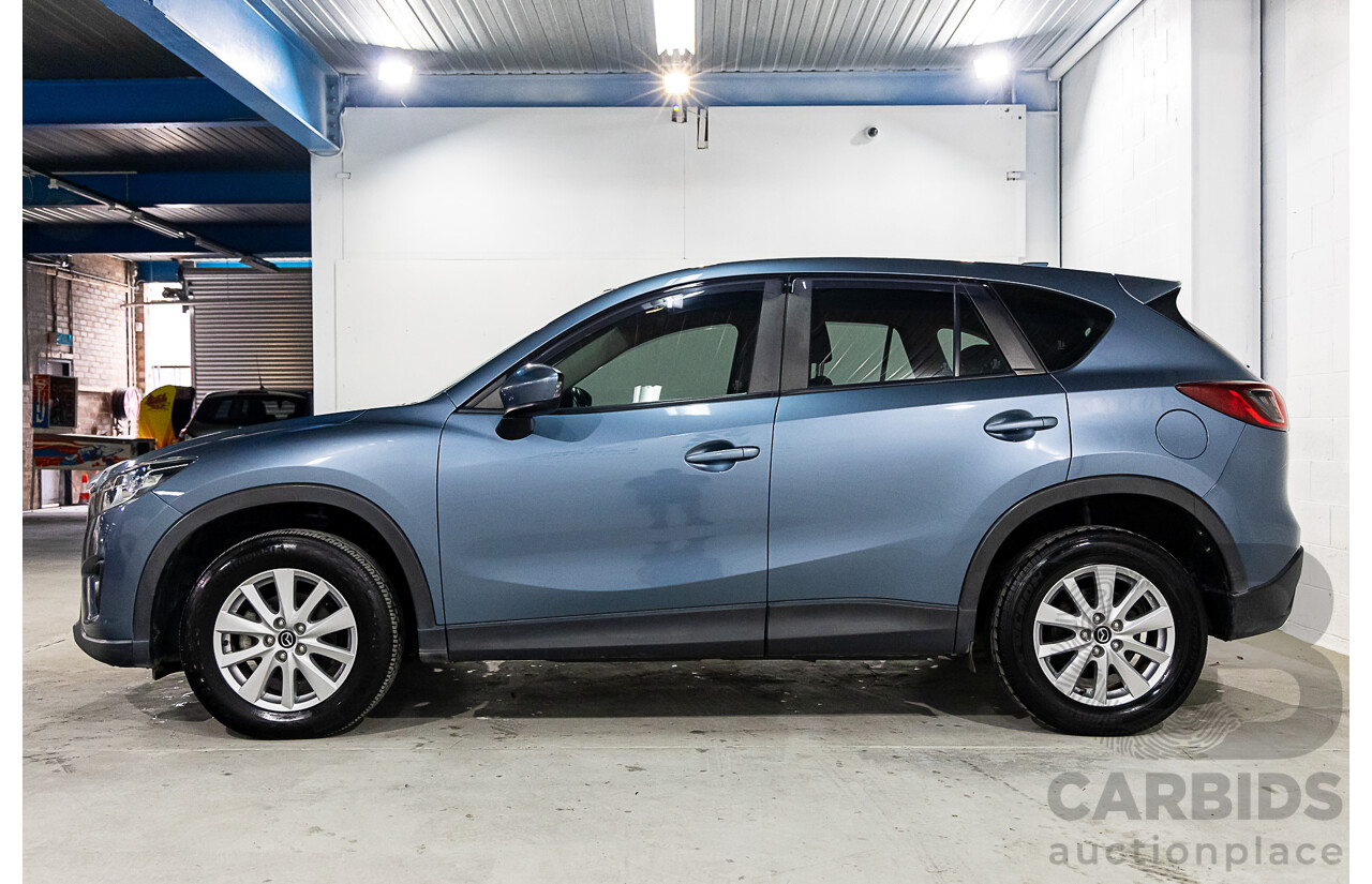 7/2014 Mazda Cx-5 Maxx Sport (4x4) MY13 UPGRADE 4d Wagon Deep Crystal Blue Turbo Diesel 2.2L