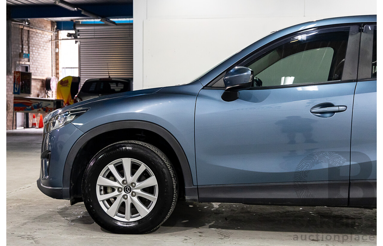 7/2014 Mazda Cx-5 Maxx Sport (4x4) MY13 UPGRADE 4d Wagon Deep Crystal Blue Turbo Diesel 2.2L