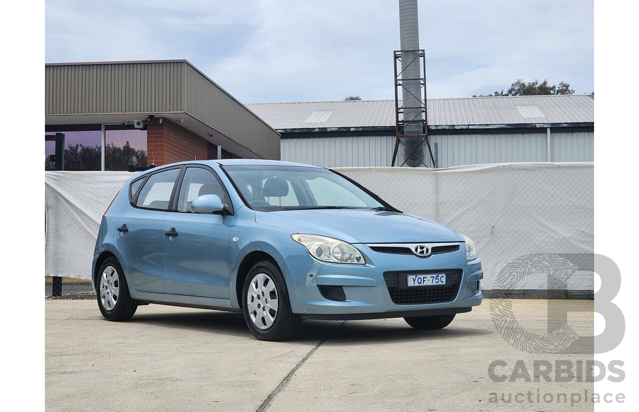 07/2009 Hyundai I30 SX FWD FD MY09 5D Hatchback Blue 2.0L