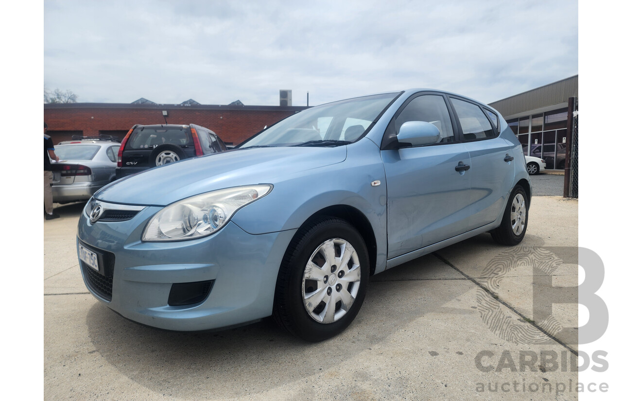 07/2009 Hyundai I30 SX FWD FD MY09 5D Hatchback Blue 2.0L