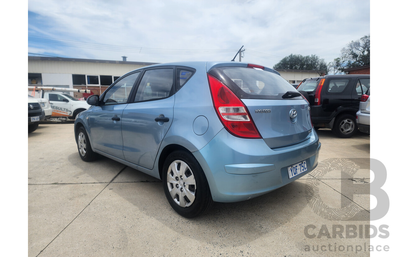 07/2009 Hyundai I30 SX FWD FD MY09 5D Hatchback Blue 2.0L