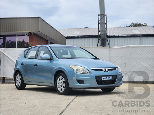 07/2009 Hyundai I30 SX FWD FD MY09 5D Hatchback Blue 2.0L