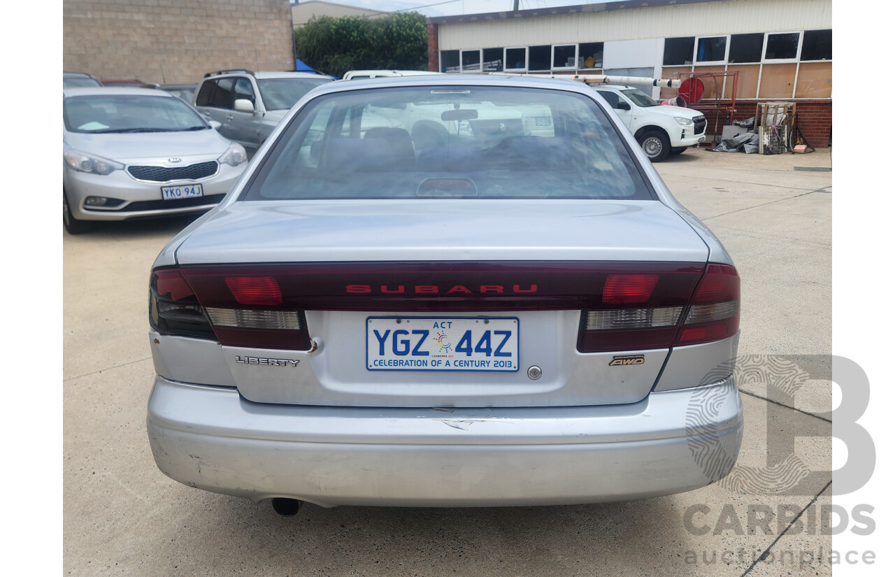 3/2003 Subaru Liberty GX (awd) MY03 4d Sedan Silver 2.0L