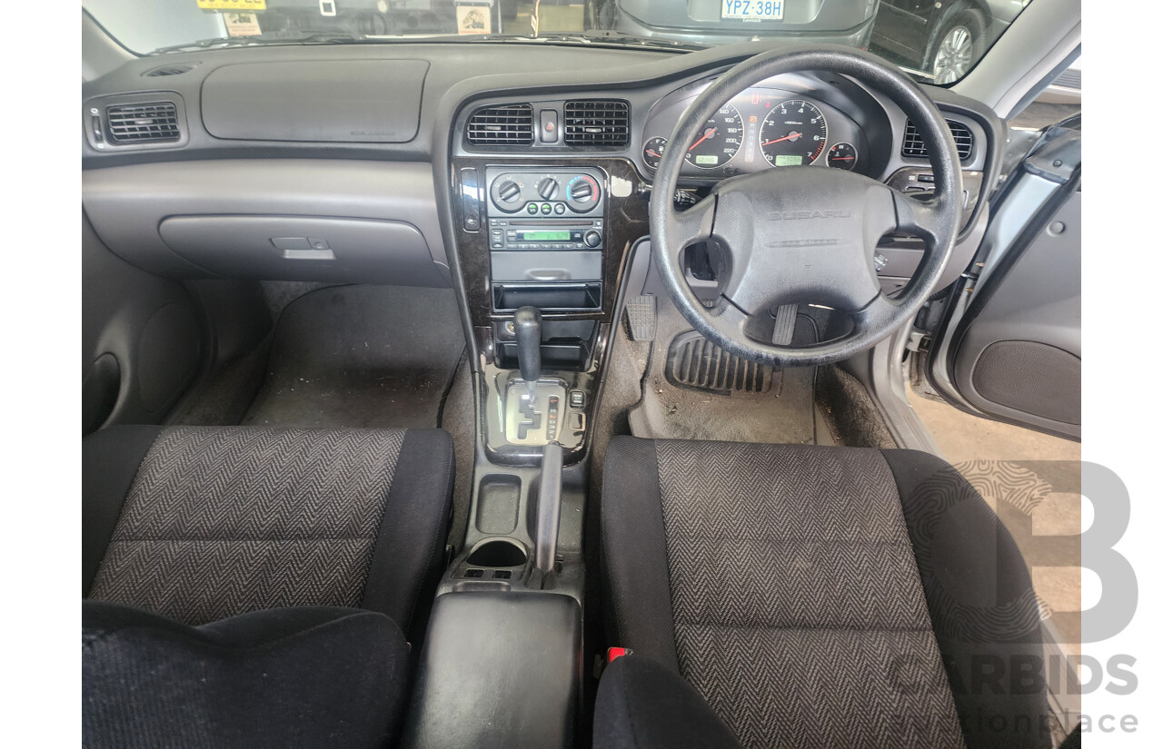 3/2003 Subaru Liberty GX (awd) MY03 4d Sedan Silver 2.0L