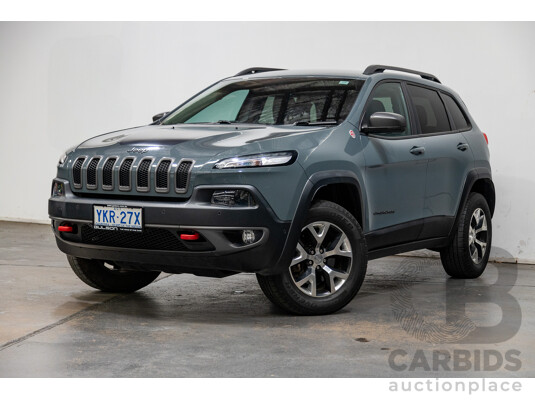 Jeep Cherokee Trail Hawk (4x4) KL MY15 4D Wagon Rhino Grey 3.2L