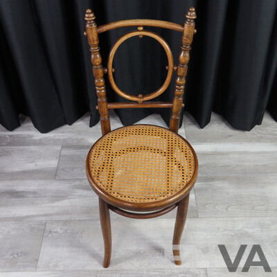 Set of Three Bentwood Chairs by Various Makers