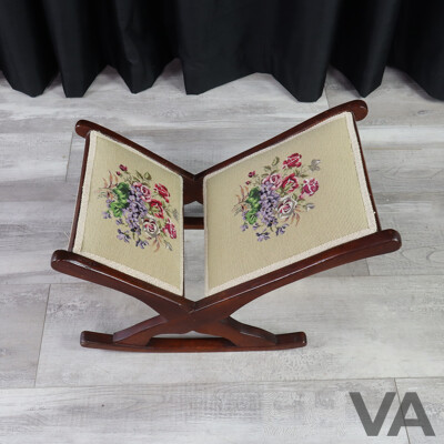 Victorian Mahogany Gout Stool