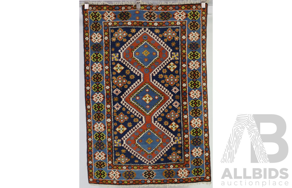 Hand Knotted Persian Yalameh Wool Rug