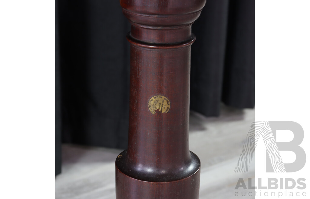 Victorian Mahogany Over Sized Wine Table