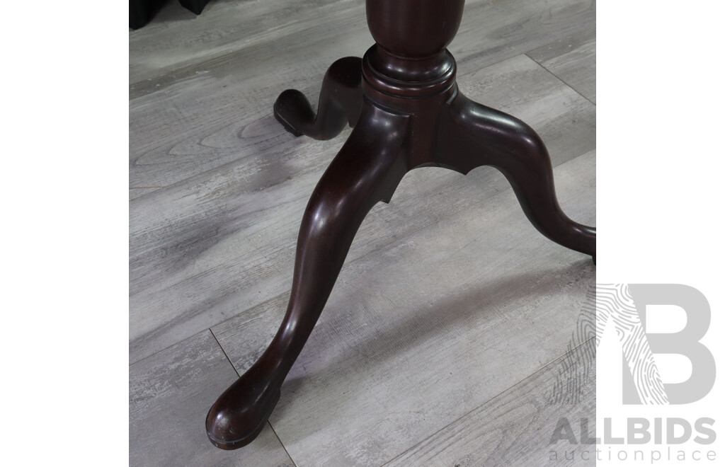 Victorian Mahogany Over Sized Wine Table