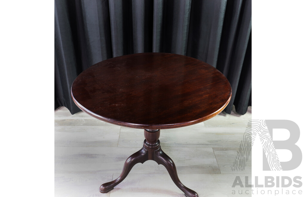 Victorian Mahogany Over Sized Wine Table