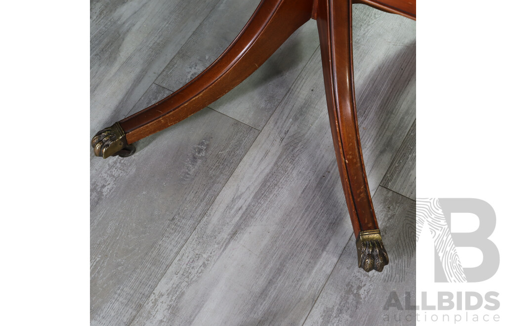 Victorian Mahogany Drop Side Table