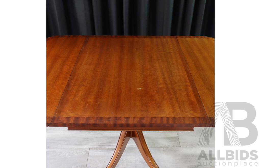 Victorian Mahogany Drop Side Table