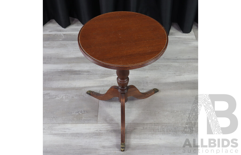 Single Pedestal Wine Tables X 2