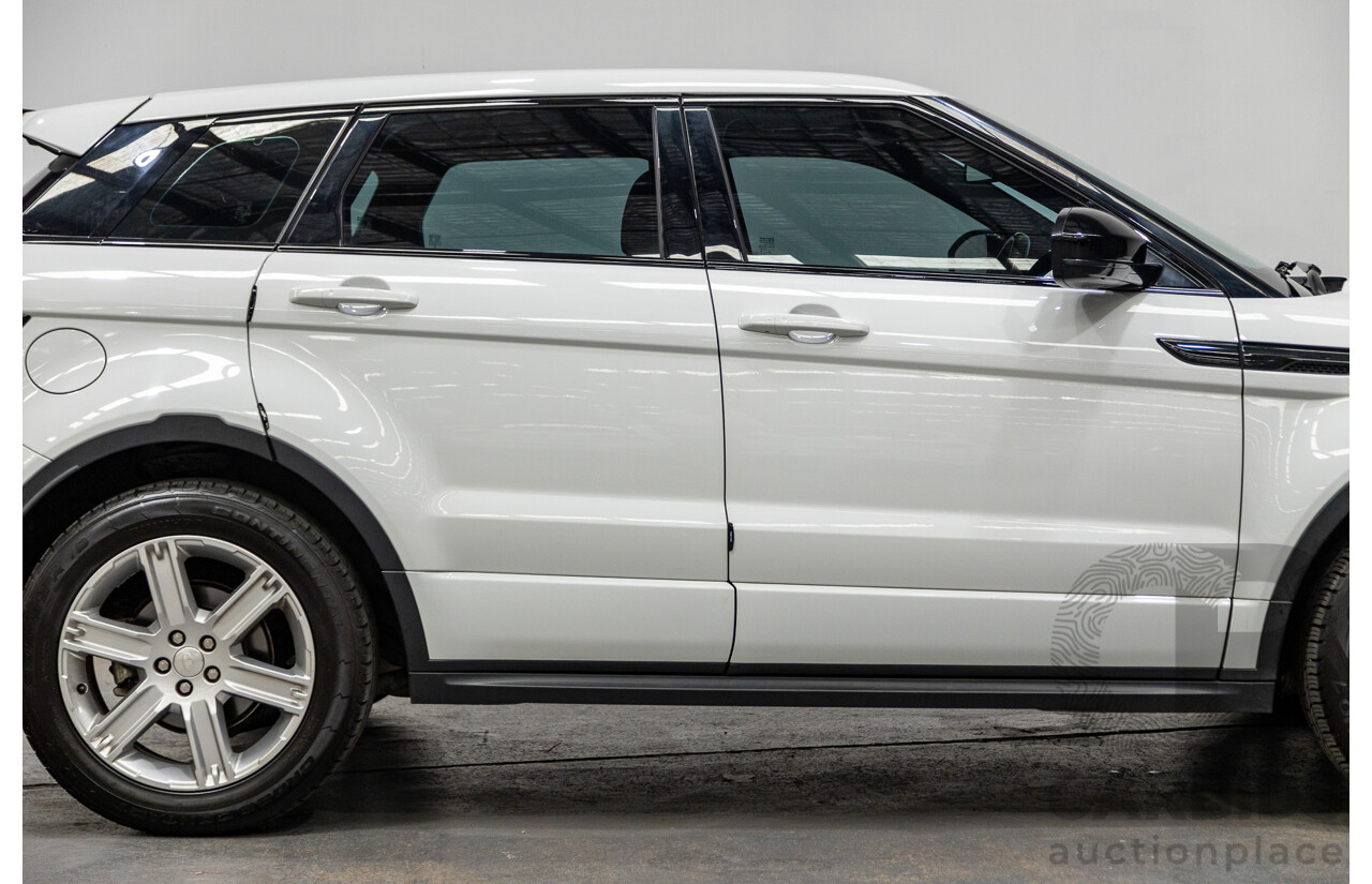 11/2014 Range Rover Evoque SD4 DYNAMIC (AWD) LV MY14 5D Wagon Fuji White 2.2L Turbo Diesel