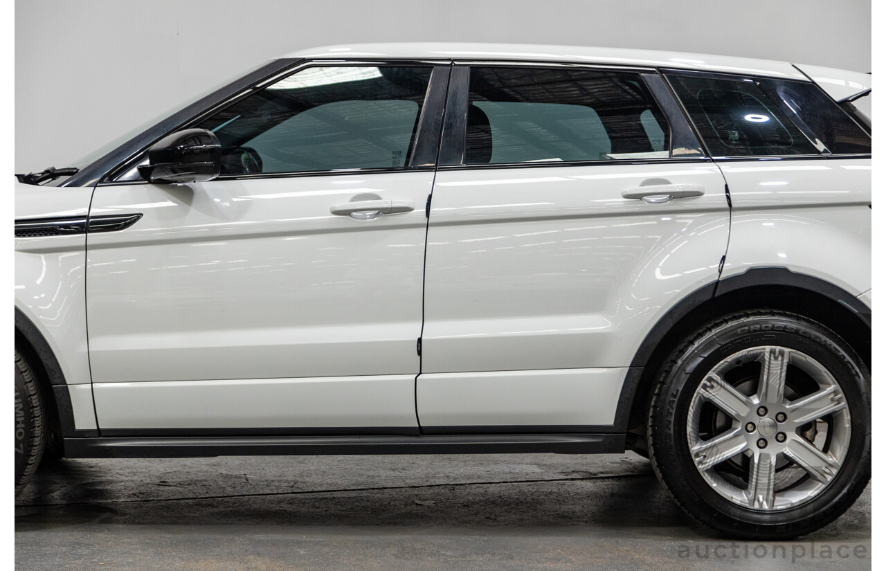 11/2014 Range Rover Evoque SD4 DYNAMIC (AWD) LV MY14 5D Wagon Fuji White 2.2L Turbo Diesel