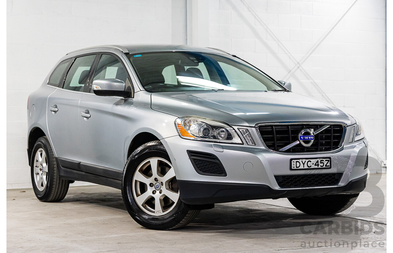 6/2011 Volvo XC60 T5 DZ MY11 4d Wagon Electric Silver Metallic Turbo 2.0L