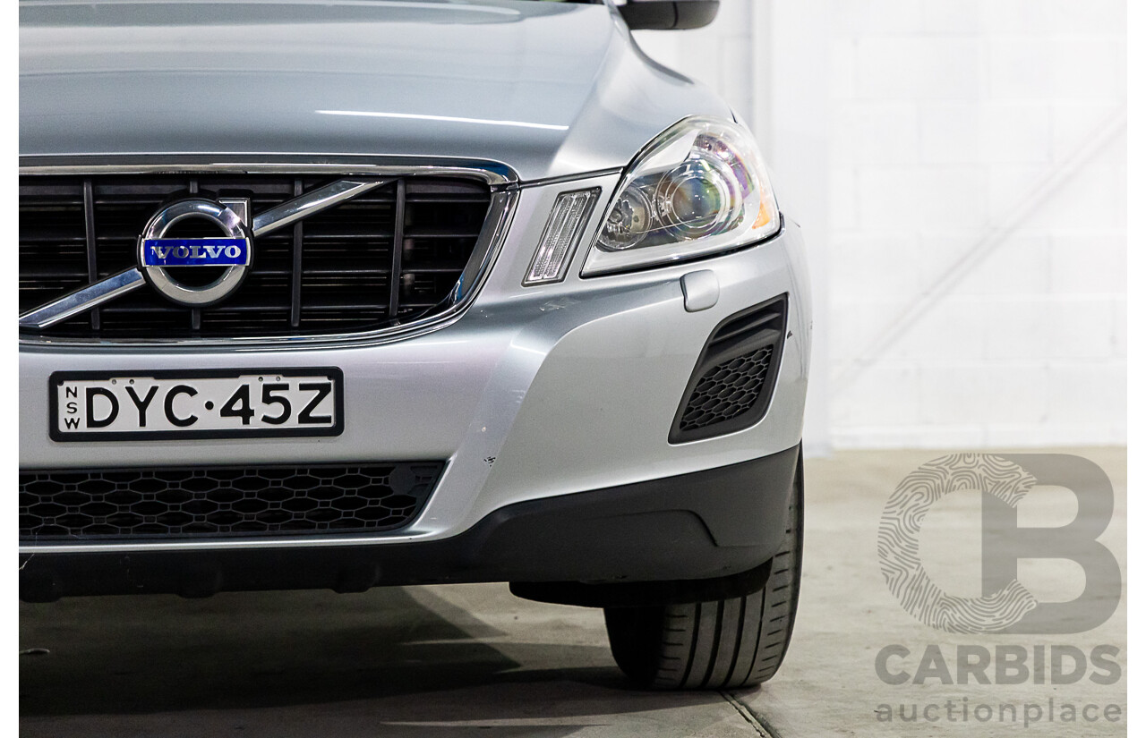 6/2011 Volvo XC60 T5 DZ MY11 4d Wagon Electric Silver Metallic Turbo 2.0L