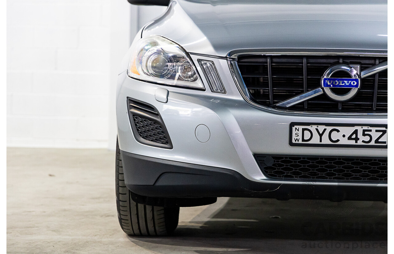 6/2011 Volvo XC60 T5 DZ MY11 4d Wagon Electric Silver Metallic Turbo 2.0L