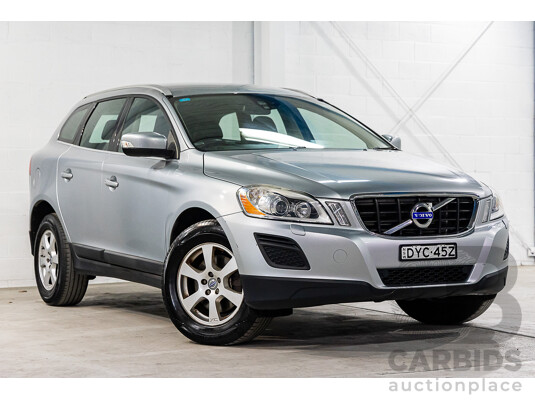 6/2011 Volvo Xc60 T5 DZ MY11 4d Wagon Silver Metallic Turbo 2.0L