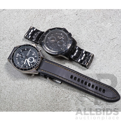 Fossil Mens 251408 Watch & Royal Army 'hercules' RA130 Mens Watch