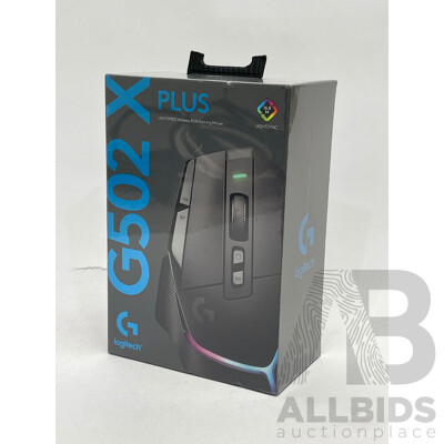 Logitech G502X Plus Lightspeed Wireless RGB Gaming Mouse - Brand New