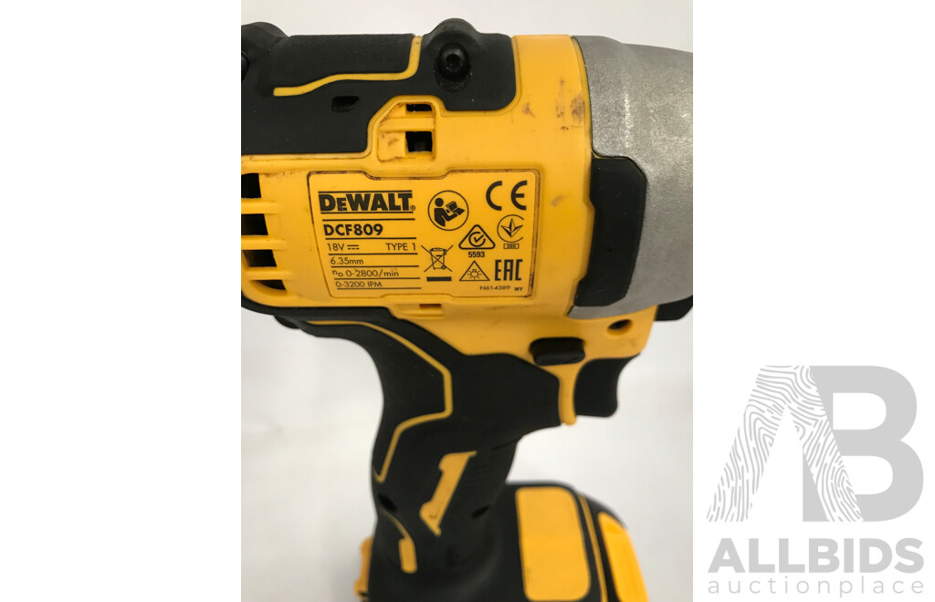 DeWalt (DCF809) 18V Brushless Impact Driver