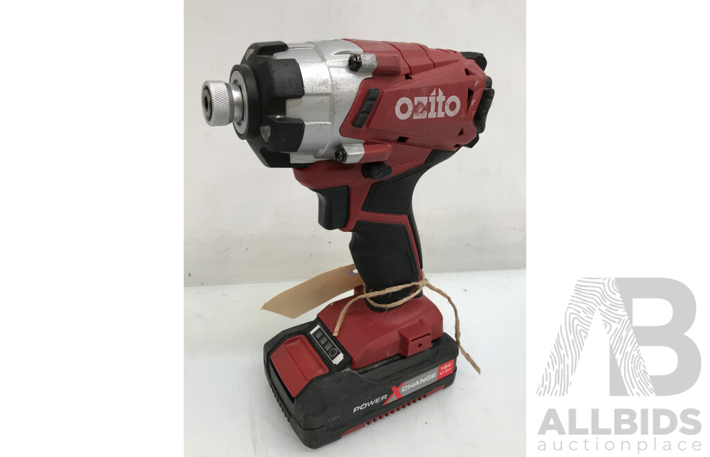 Ozito (PXIDS-300) 18V Impact Driver