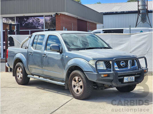 6/2010 Nissan Navara ST (4x4) D40 Dual Cab P/Up Grey 2.5L