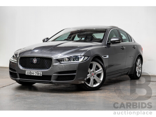 9/2015 Jaguar XE 20d Prestige 4d Sedan Ammonite Grey 2.0L Turbo Diesel