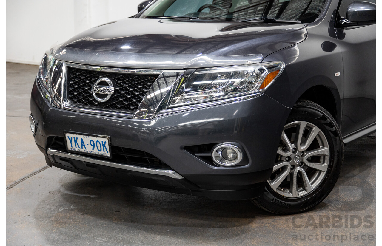 6/2014 Nissan Pathfinder ST (RWD) R52 4d Wagon Dark Slate Grey 3.5L