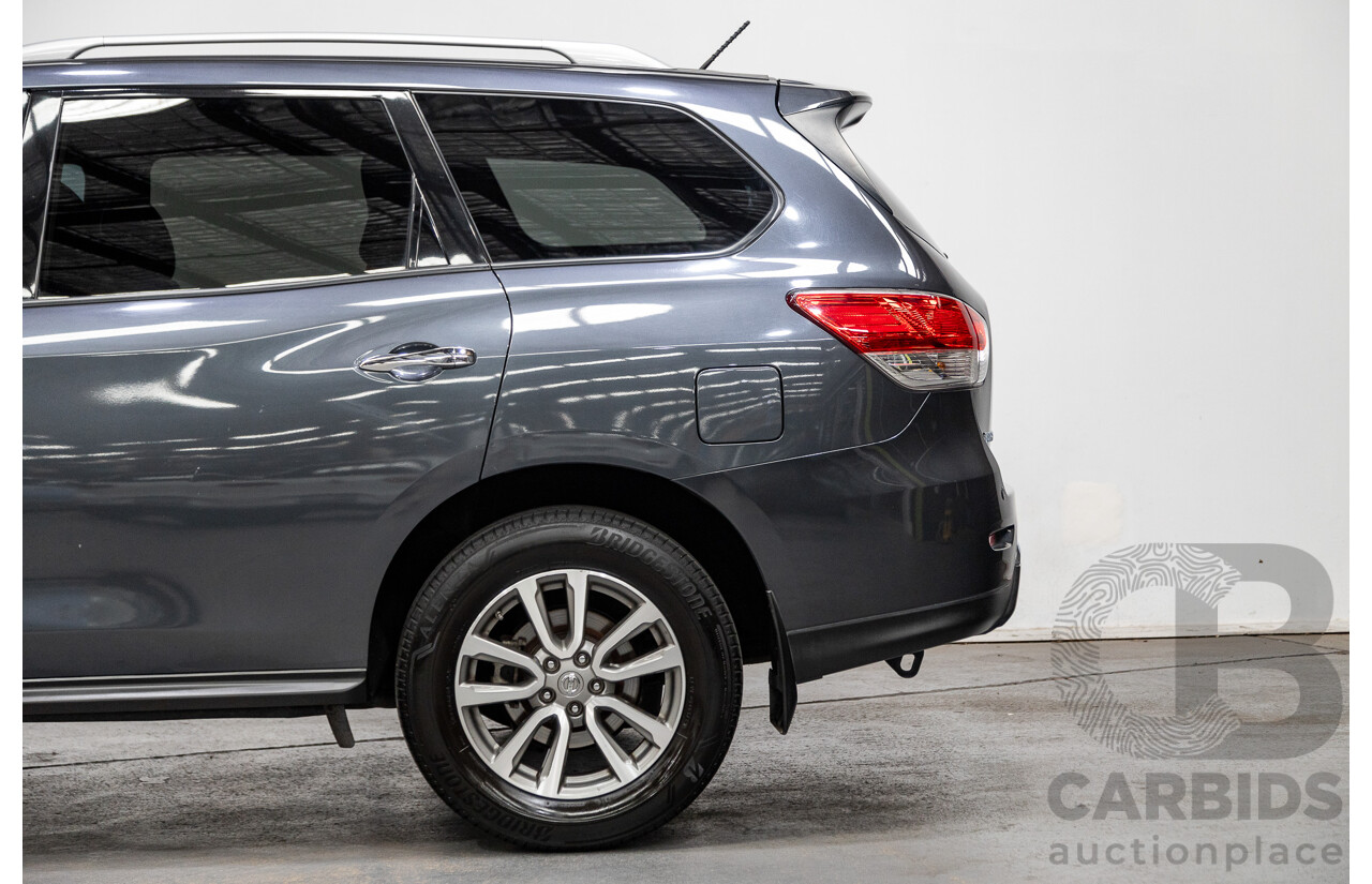 6/2014 Nissan Pathfinder ST (RWD) R52 4d Wagon Dark Slate Grey 3.5L