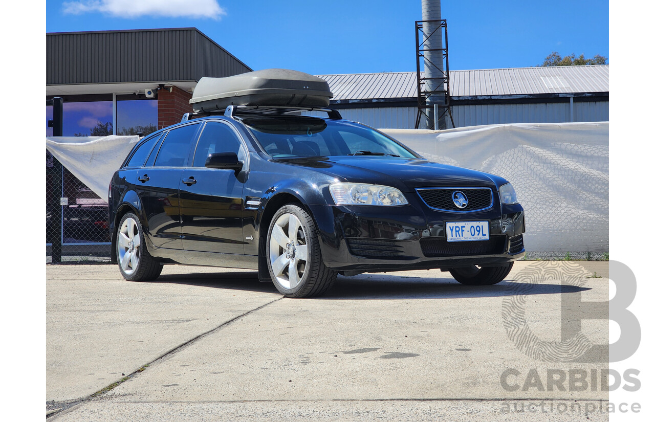 08/2011 Holden Commodore OMEGA RWD VE II 4D Sportwagon Black 3.0L