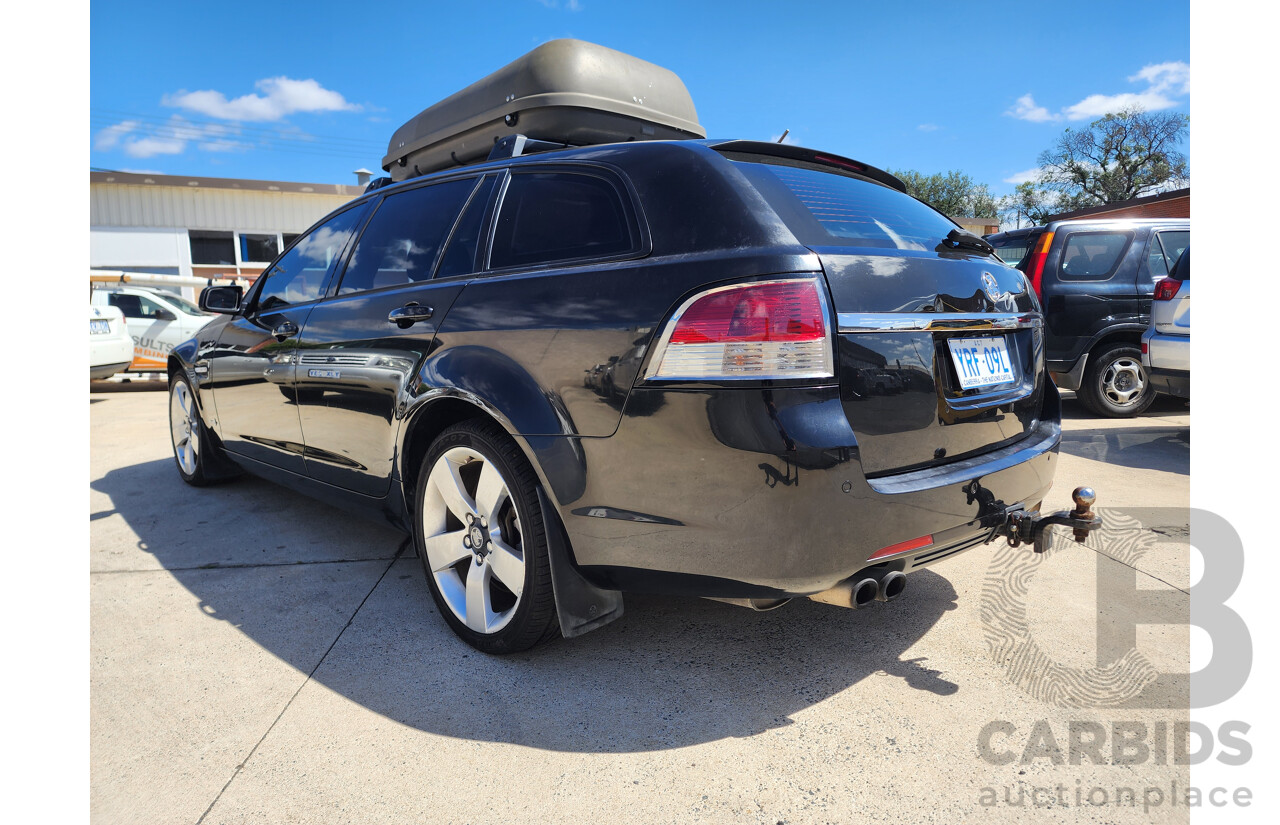 08/2011 Holden Commodore OMEGA RWD VE II 4D Sportwagon Black 3.0L