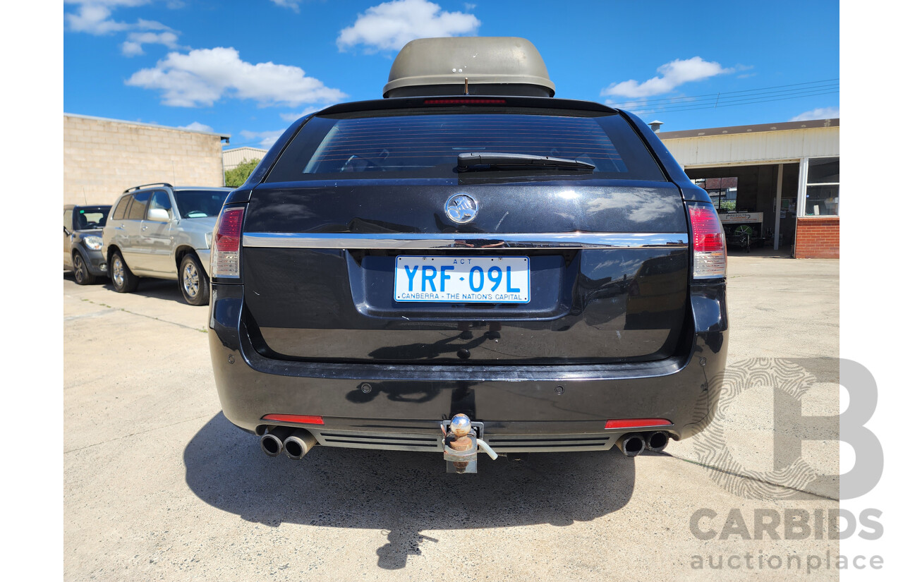 08/2011 Holden Commodore OMEGA RWD VE II 4D Sportwagon Black 3.0L