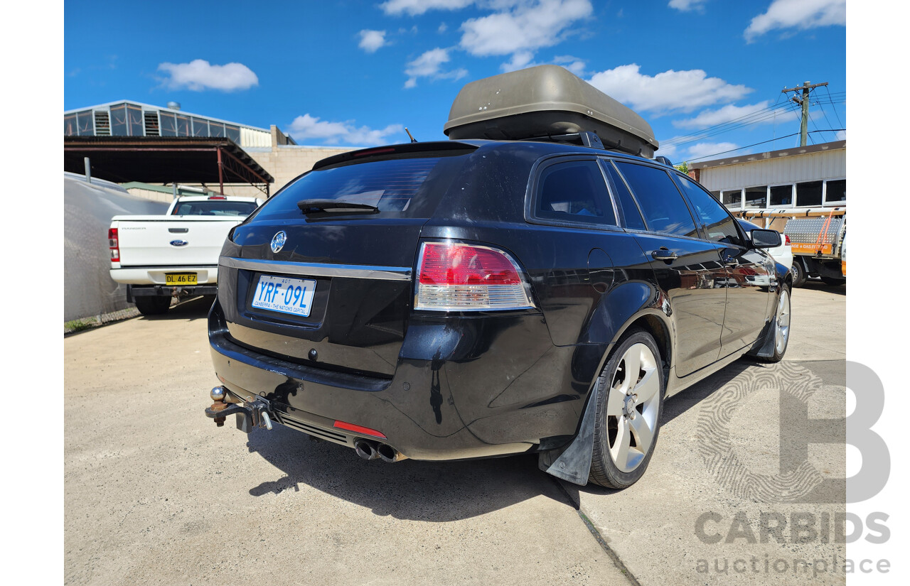 08/2011 Holden Commodore OMEGA RWD VE II 4D Sportwagon Black 3.0L