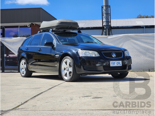 08/2011 Holden Commodore OMEGA RWD VE II 4D Sportwagon Black 3.0L