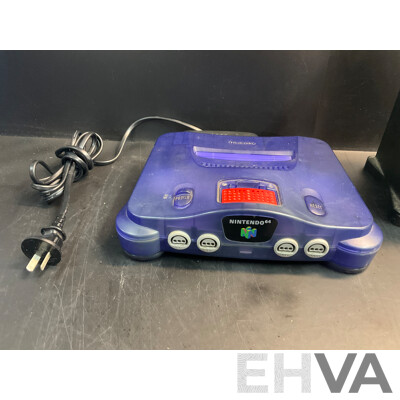 Nintendo 64 & 13 Games, 7 Controllers, Transfer Paks, Jumper Paks