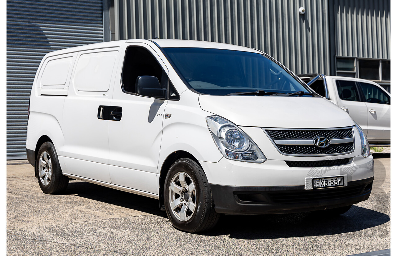 7/2012 Hyundai iLoad TQ MY11 4d Custom Refrigerated Van Creamy White Turbo Diesel 2.5L